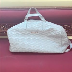 Cream DKNY Large Duffel